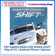 【PSP GAMES MAIN DI PC KOMPUTER Iphone Android 】PSP Game Need For Speed Shift Car Racing Toyota Nissa