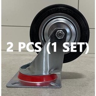 4 Inch Trolley Wheels - Cart Wheels - Multipurpose Wheels - Live Wheels - Dead Wheels - Live Wheels 