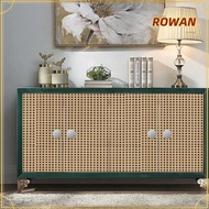 ROWANSG Wall Sticker,  Rattan Self-adhesive Wallpaper, Waterproof Removable PVC Furniture Renovation