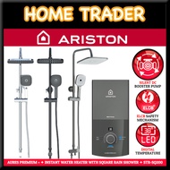 ARISTON ✦ ELECTIC INSTANT WATER HEATER WITH SQUARE RAIN SHOWER ✦ BUILT IN ELCB ✦ AURES PREMIUM + DC PUMP ✦ STR-SQ200