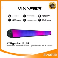 VINNFIER VF HYPERBAR 101 BT BLUETOOTH SOUNDBAR 50W  | AUX IN | RECHARGEABLE BATTERY