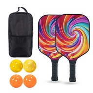 Beginner Pickleball Paddle Entertainment Competition Racket Set Fiberglass Pickleball Paddle