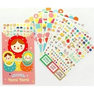 Yomi Yomi More More Stickers - Planner Diary Deco Sticker - Patterns Activity