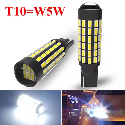 T10 W5w Led Canbus 194 Side Light Bulbs On Car Accessories Auto Goods Interior Diode Lamps For Citro