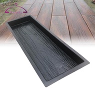 [deevoka] Imitation Wood Grain Paving Mold DIY Stepping Stone Garden Pathway Maker Concrete Slab Mou