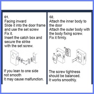 ➝ ┗ ✤ LG Korea ASSA ABLOY PPL-1701 Push Pull Type Door Lock Handle