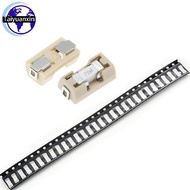 γβγ50PCS 1808 Fuse 125V 0451 1A 1.5A 2A 3A 4A 5A 6.3A 7A 8A 10A 15A 20A 25A 30A 250mA 500mA SMD Fast