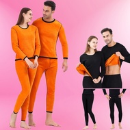 Women's Long Johns/Men's Johns Set Shirt + Pants Winter Protection Black Suitable For Negative Tempe