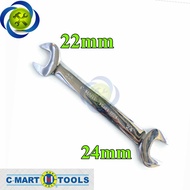 C-Mart F0301-2224 double-head wrench 22mm and 24mm
