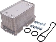 WQSING Engine Oil Cooler 1842418C3 Compatible with International Harvester 3200 4300LP 4400LP 7300 7