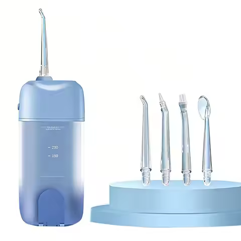 Electric Water Flosser Home Portable Extendable Water Tank Smart Waterproof Dental Flosser Oral Clea