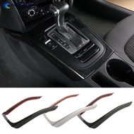 NOBELJIAOO Car Interior Center Console Gear Shift Frame Decoration Cover Trim Accessories For Audi A