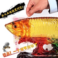 Home Accessories TV Cabinet Gifts Living Room Decoration Decoration Decoration Golden Arowana Craft 