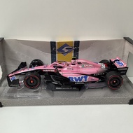 SOLIDO 1/18 ALPINE A522 2022 F1 #31 ARABIA SAOUDIA GP Formula Car Model Alloy Right