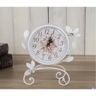 Table Leaves Clock Table Clock/