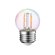 Huazu 3 cái Edison Bulb G40 1W E27 220V LED Nhiều màu dứa dây đèn ánh sáng E27 lớn vít retro hình Đè