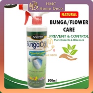 500ml JC GARDEN NATURAL BUNGA FLOWER CARE PREVENT AND CONTROL PLANT INSECTS AND DISEASES SEMBURAN RACUN SERANGGA ORGANIK