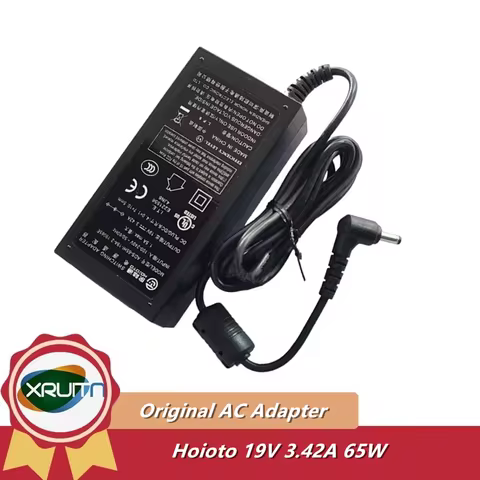 Genuine Hoioto 19V 3.42A AC Switching Adapter Charger ADS-65HI-19A-2 ADS-65HI-19A-1 19065E 4.0*1.7mm