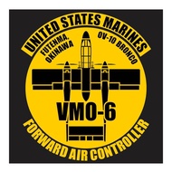 US Marines OV-10 Bronco VMO-6 Series 2 Cutting Sticker