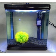 aquarium accessories。soft frog。 Aquarium sobo  T-240F Aquarium Mini Fashion Akuarium  (Size L240xD16