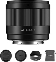 Viltrox AF 9mm F2.8 E Air APS-C Lens for Sony E-Mount, Ultra-Wide 113.8° Angle, Lightweight 175g, Fa