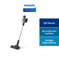 PHILIPS Cordless Vacuum 3000 Series – XC3031/61, Lightweight 1.5kg, LED Nozzle, 3 Layer Filtration, Digital Motor