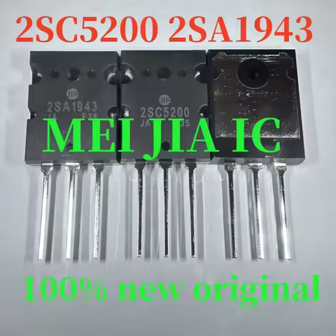 10pares 25pares 50pares 2SC5200-O 2SA1943-O 2SC5200 2SA1943 100% new original