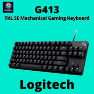 Logitech G413 SE & G413 TKL SE Mechanical Gaming Keyboards - Tactile Switches, Aluminum Top Case & P