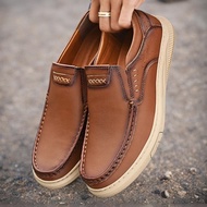 TERLARIS TERLARIS SEPATU PANTOFEL KULIT PRADA PRIA DEWASA SLIP ON CASSUAL TERBARU ORIGINAL IMPORT TE