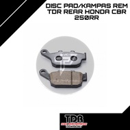 Disc Pad/ Brake Pads RearTDR HONDA CBR250RR