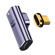 FONKEN USB4.0 Thunderbolt3 Magnetic Adapter USB C To Type C 40Gbps 140W 24Pin Fast Charging Magnet C