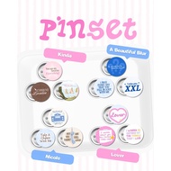 PIN SET (LANY, NIKI, TAYLOR) Pin Tudung Pin Brooch Set