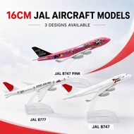 Japan Airlines JAL B747 B777 Plane 16cm Alloy Metal Plane Model Kit