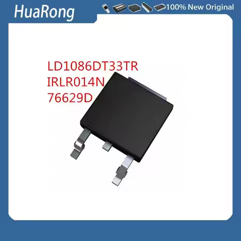 20PCS/LOT LD1086DT33TR LD1086-33 LR014 IRLR014 IRLR014N 7.7A 60V 76629D TO-252-2