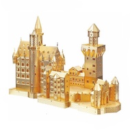 Piececool 3D Metal Puzzle Neuschwanstein Castle Model Building Kits DIY Toys Jigsaw for Teen Adult Birthday Gifts 3-D Puzzles