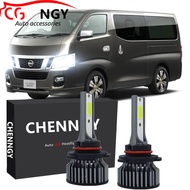 FOR Nissan Urvan NV350 2014-2017 (Head Lamp) - 2pc CHENNGY LED White 6000K Bulbs Headlight Kit
