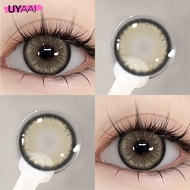 【จัดส่งที่รวดเร็ว】Uyaai คอนแทคเลนส์สี Mirage Brown/Gray/Blue/Green เลนส์สไตล์ประจำวัน Fashion Lens เ