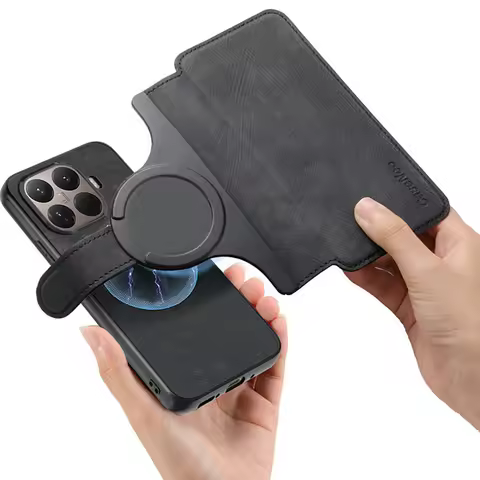 Flip Case For Xiaomi 15T Pro 5G 2025 2In1 Detachable Leather Wallet Magnet Cover For Xiaomi 15T Case