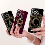 For Realme C61 C63 Case Narzo N63 Cute Crown Letters Cover Soft Silicone Phone Case For Realme C63 C
