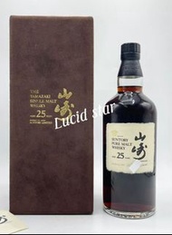 Yamazaki 25 years Whisky 700ml 舊裝山崎 25年絨盒 Bottled in 1998 限定 1200支