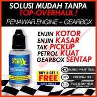 Original CARBON ZERO X Engine Treatment Oil Gearbox Auto Manual Car Motorcycle Additive Flush Cleaner Fuel Saver Booster