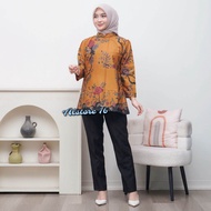TUNIK BATIK JUMBO || ATASAN WANITA  Kanaya BATIK MODERN BATIK AL 16