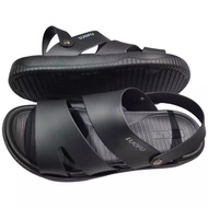 Sandal Pria Terbaru Keren Luofu Silang Tali Belakang / Sandal Selop Pria Dewasa Karet Empuk Import