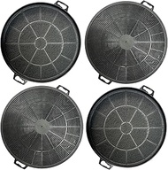 Beaufan Pack of 4 AK01 Carbon Filters Compatible with Dehflex AK01, Constructa 00353121, BSH Group 0