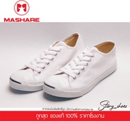 ส่งฟรี รองเท้าผ้าใบทรงคอนเวิส Converse Jack คอนเวิสแจ็ค รองเท้าแจ็ค หัวแจ็ค รองเท้าผ้าใบสีขาว รองเท้