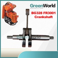 BG328 SUM328 FR3001 Crankshaft Mesin Rumput BG328 Brush Cutter Crankshaft