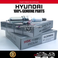 Genuine New Korea SILZKR8E9G Kia Optima GT 2.0T (18849-09085) NGK 92422 (@4pcs) Laser Iridium Spark 