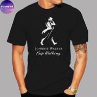 【NEW】 เสื้อยืด Johnnie Walker Keep Walking ผ้าดีหนานุ่มใส่สบาย ตัวใหญ่อกสูงสุด 56 นิ้ว[HOT]แฟชั่นและ