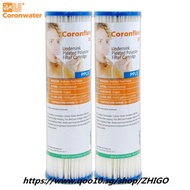Coronwater 2.5&amp;quot  x 10&amp;quot  Pleated Polyester Water Filter Cartrige 5 micron High Flow Sediment