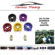 OIL FILTER SANDWICH PLATE ADAPTER